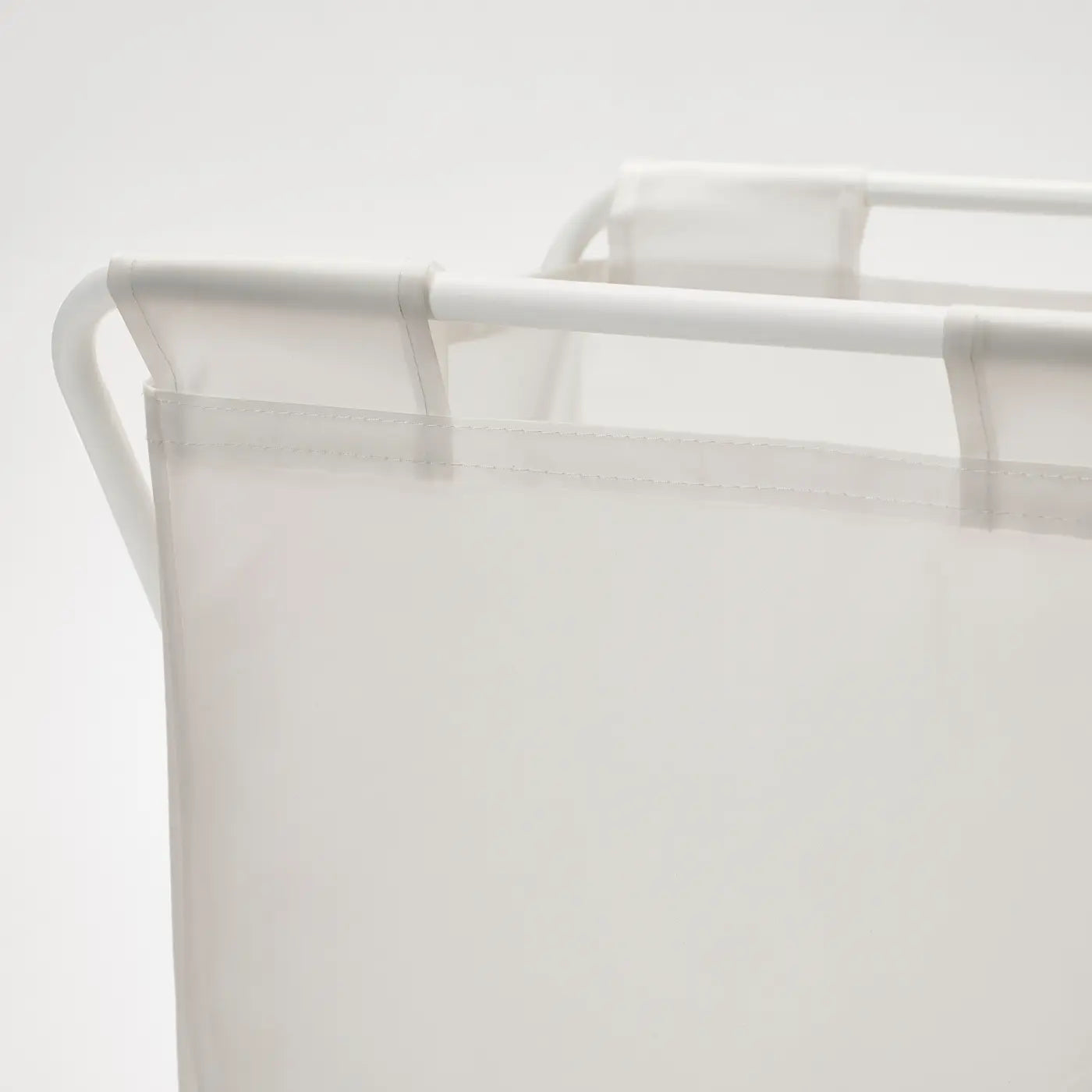 W5 laundry bag with stand, white, 50 l