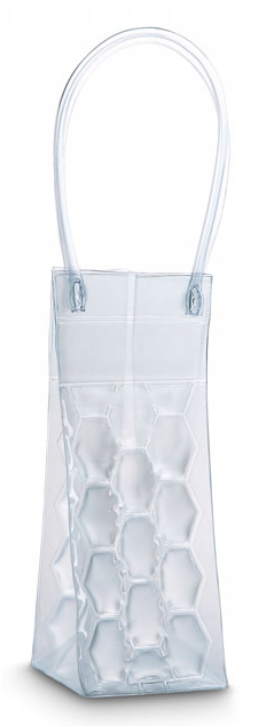 Livarno BOTTLE COOLER thermal bag, transparent, 1 Litre (pack of 2)