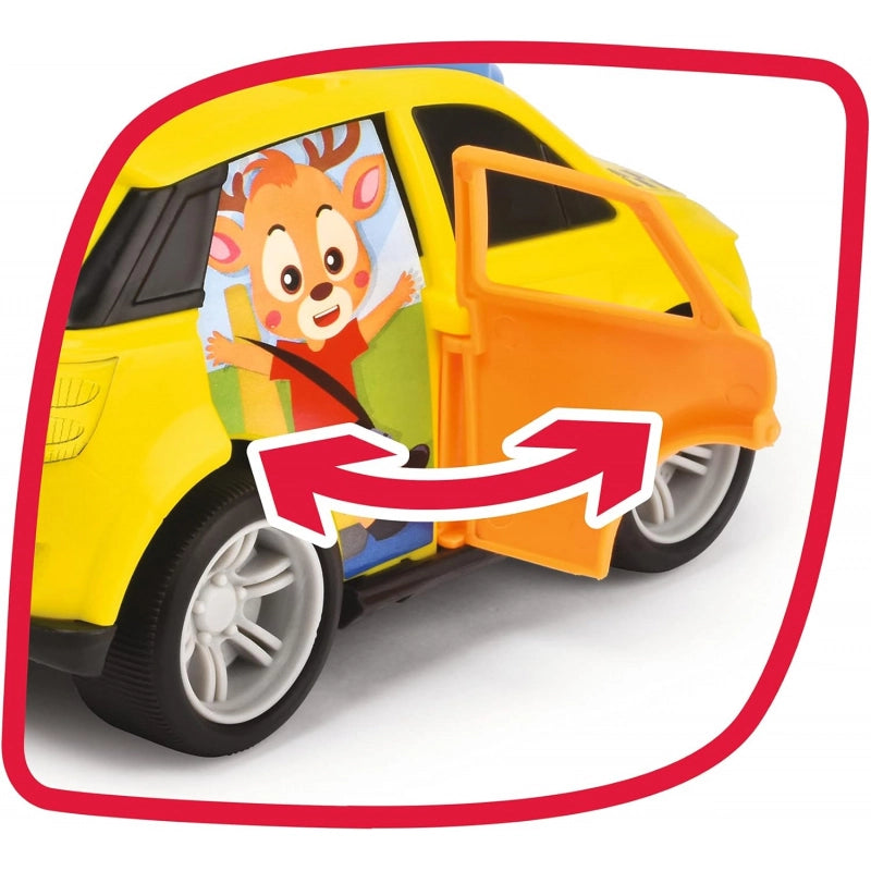 Dickie ABC BYD City Car 14.5cm, RED