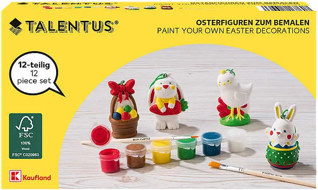 TALENTUS Easter Decoration Kit to Paint