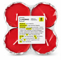 LIVARNO set of 8 scented candle tablets, apple and cinnamon