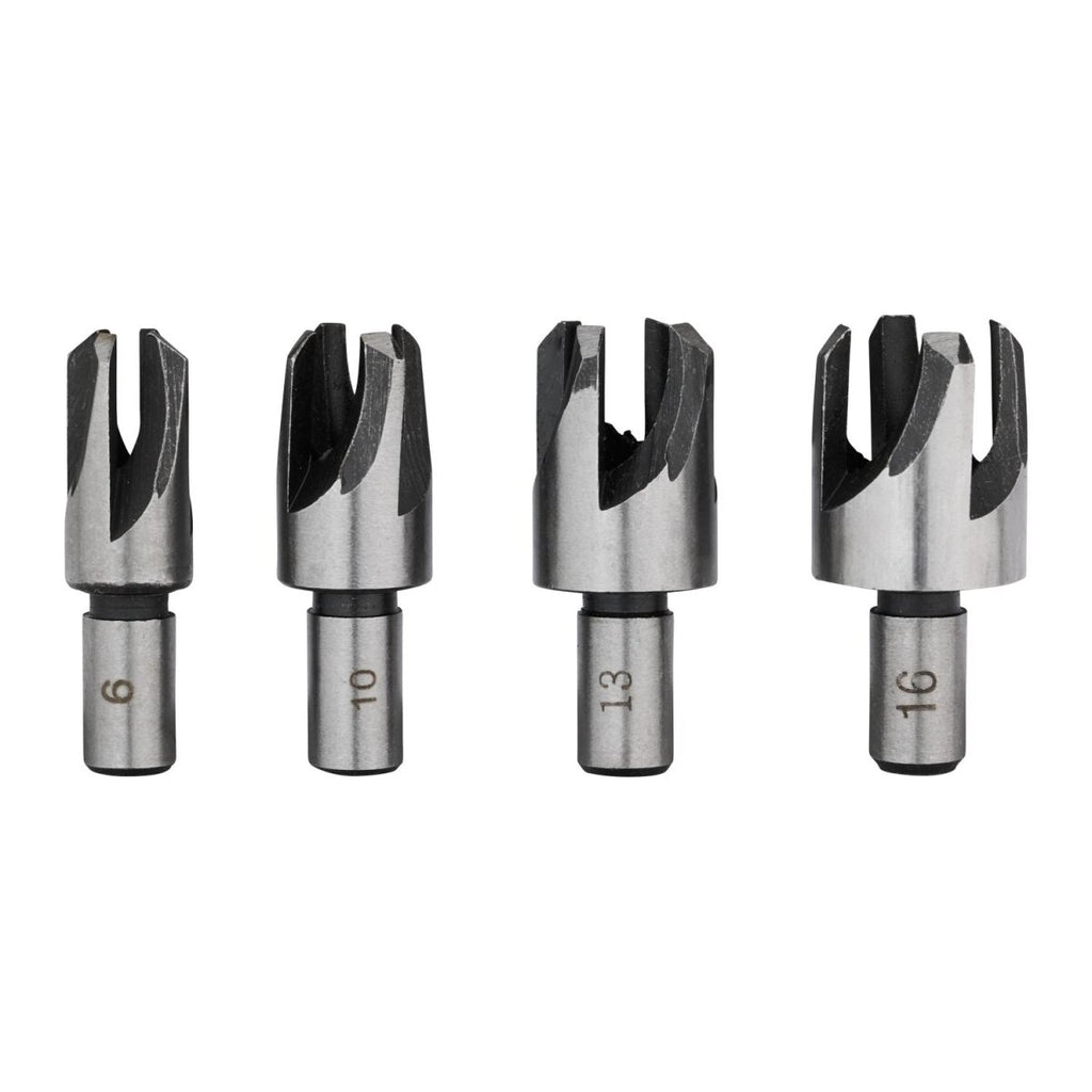 PARKSIDE® Special Drill Bit Set (Wooden Dowel/Pivot Drill Bit) - diameter 6/10/13/16