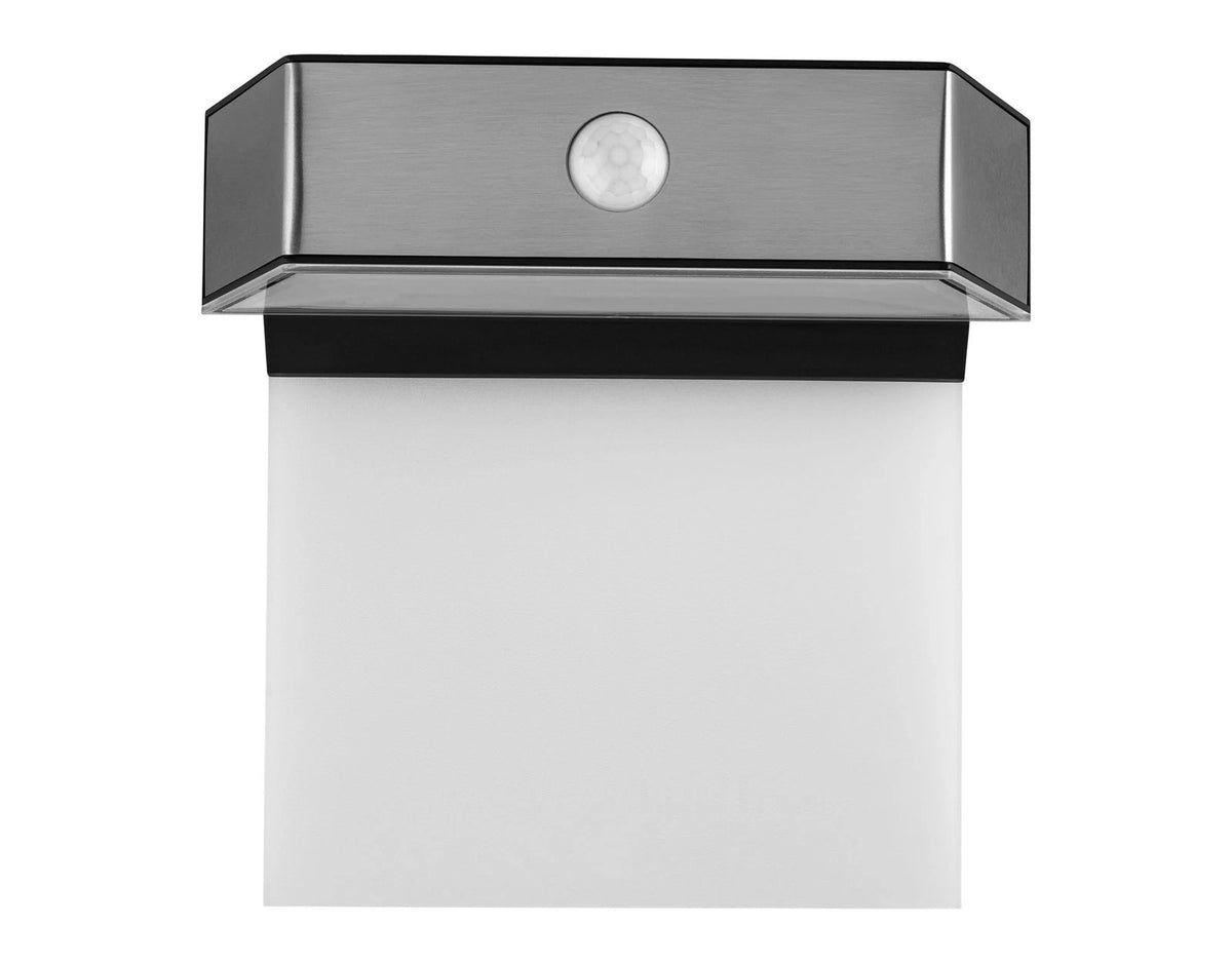 Livarno home outdoor solar light, rectangular house number