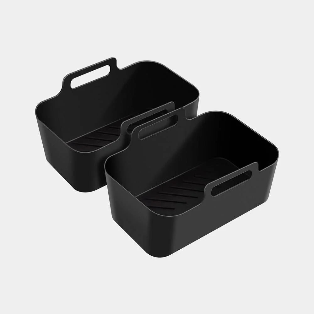 VonShef Set of 2 Reusable Silicone Air Fryer Liners