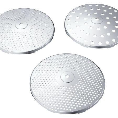 LIVARNO Stainless Steel Food Mill with 3 Inserts: fine / medium / coarse