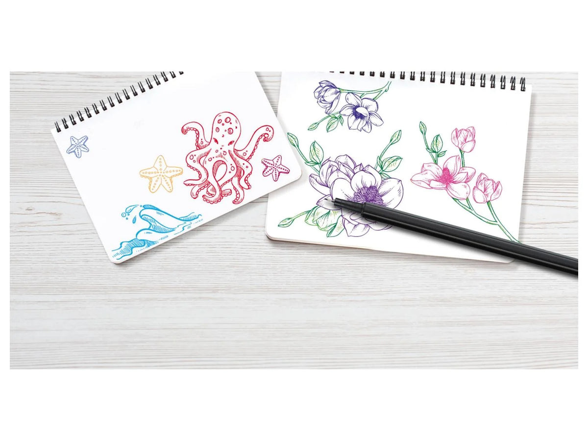 CRELANDO® Fineliner Pens Set of 24 Pieces (0.4mm)