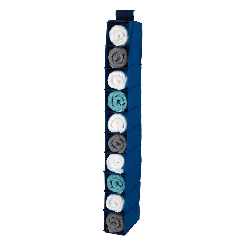 W5 Shoe/Towel Organizer - 10 Compartments, 15x120x30 cm