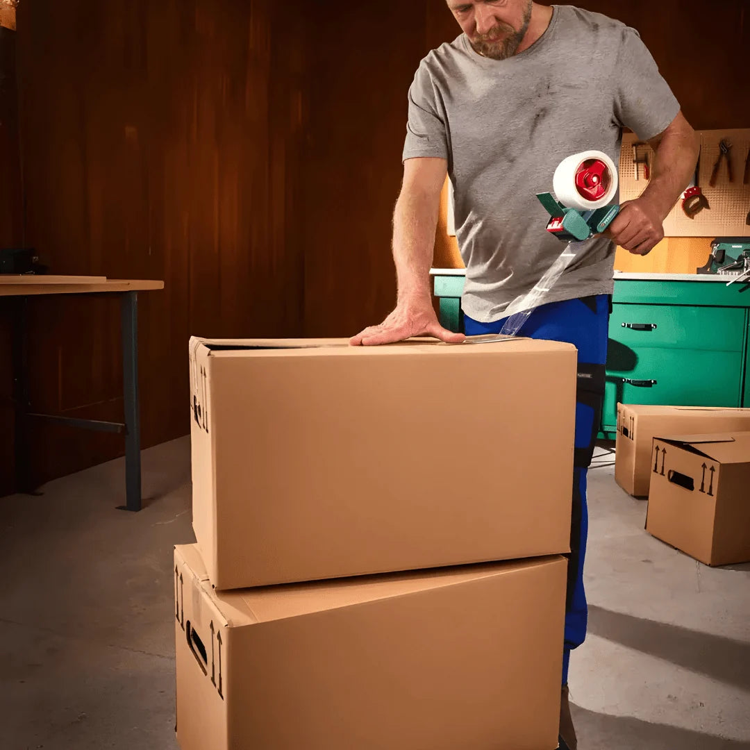 PARKSIDE® Adhesive tapes, 3 pieces for packaging and closing cartons