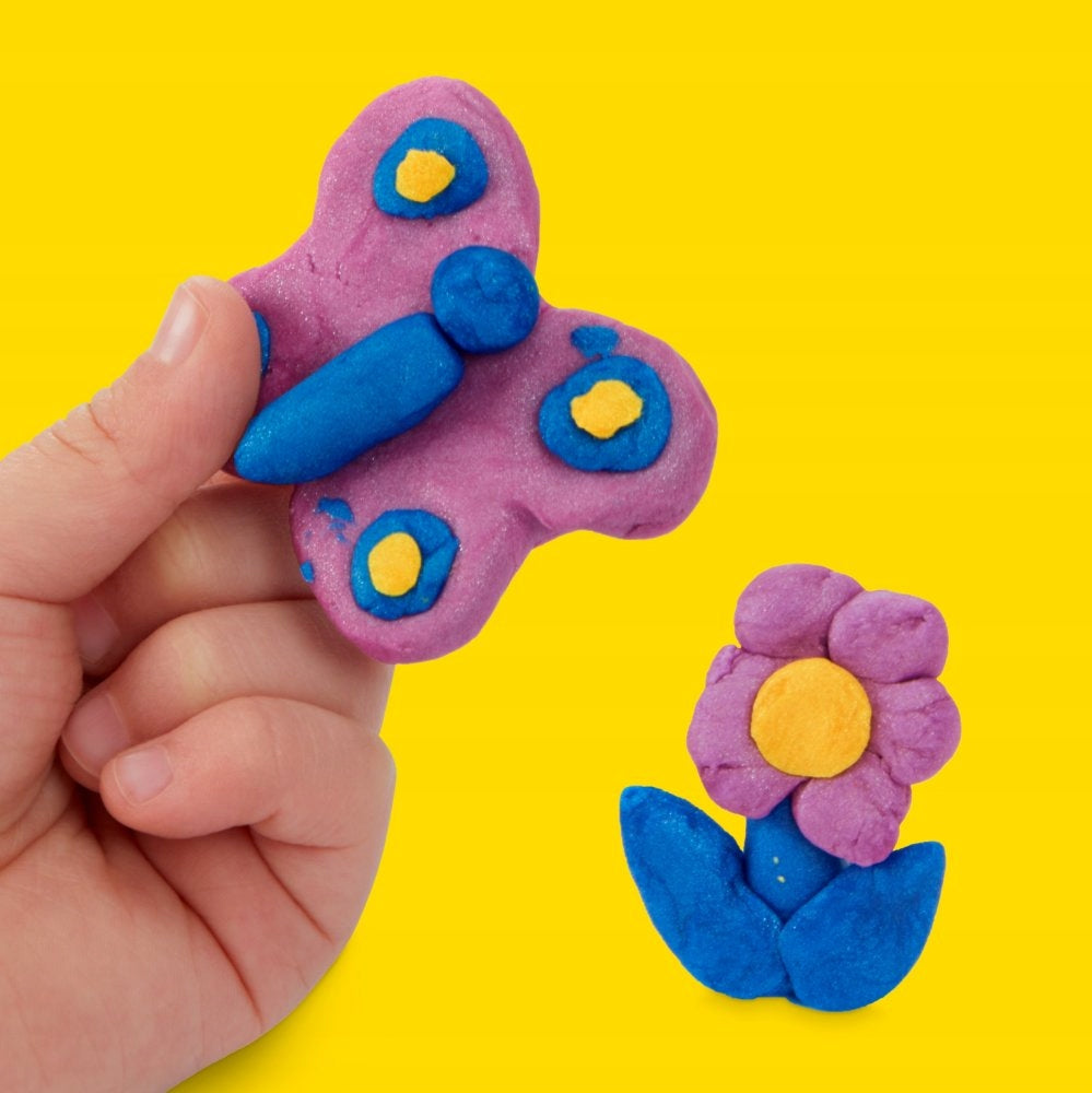 Hasbro Play-Doh 4 Metallic Shine Compound (play doh)