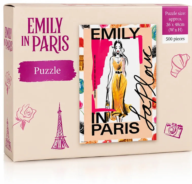 Puzzle Emily in Paris – Style, Elegance and Fun in Jednym