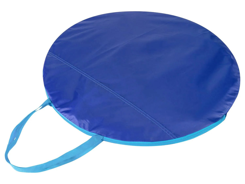 CRIVIT pop up beach tent blue UV 30 with bag