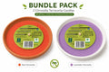 LIVARNO Terracotta container with citronella candle bundle of 2 pieces (15 hours each)