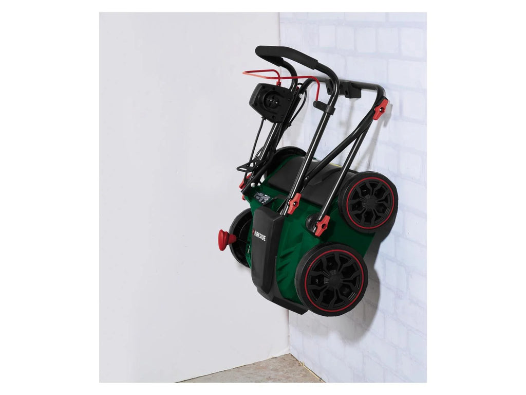 PARKSIDE® 2-in-1 electric scarifier and lawn aerator with 4-stage depth adjustment