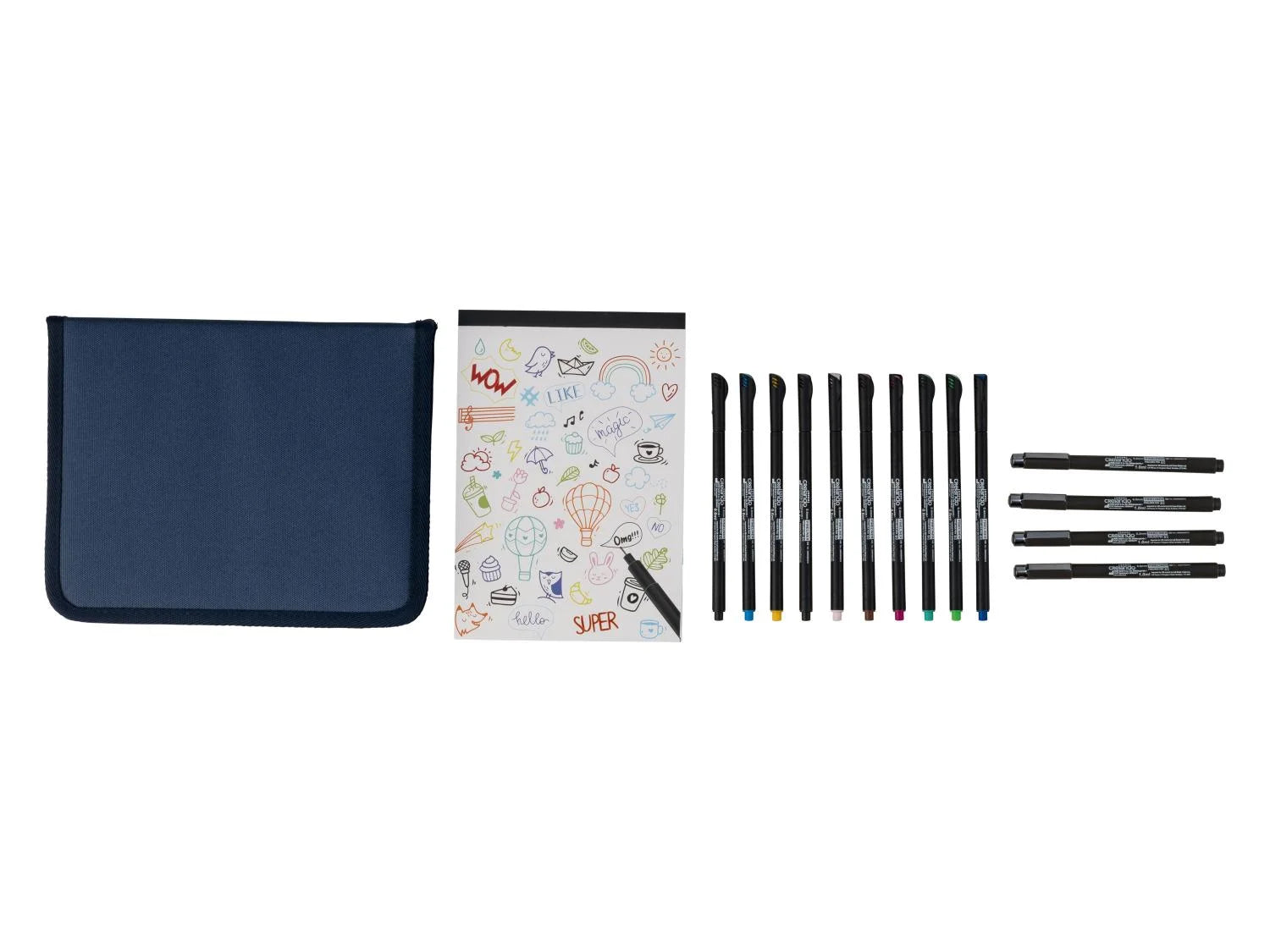 CRELANDO® Drawing set - Calligraphy