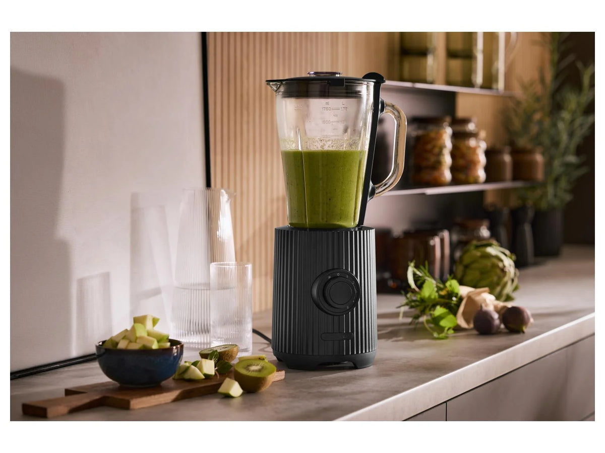 SILVERCREST Stand Glass Mixer Blender Smoothie 600 W 1.75 L - BLACK