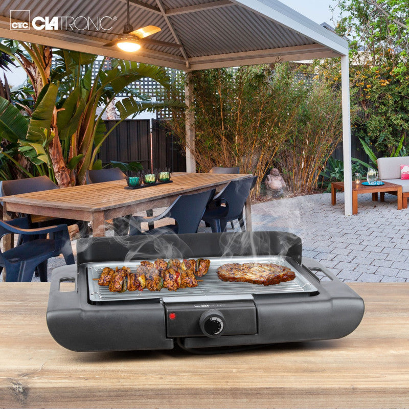 Clatronic Barbecue standing grill BQS 3508 black