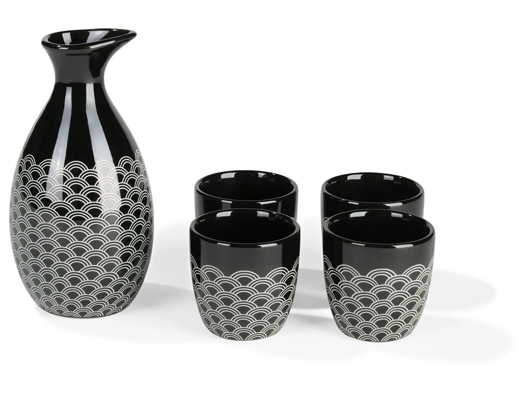 ERNESTO® Sake set (1 carafe and 4 glasses)