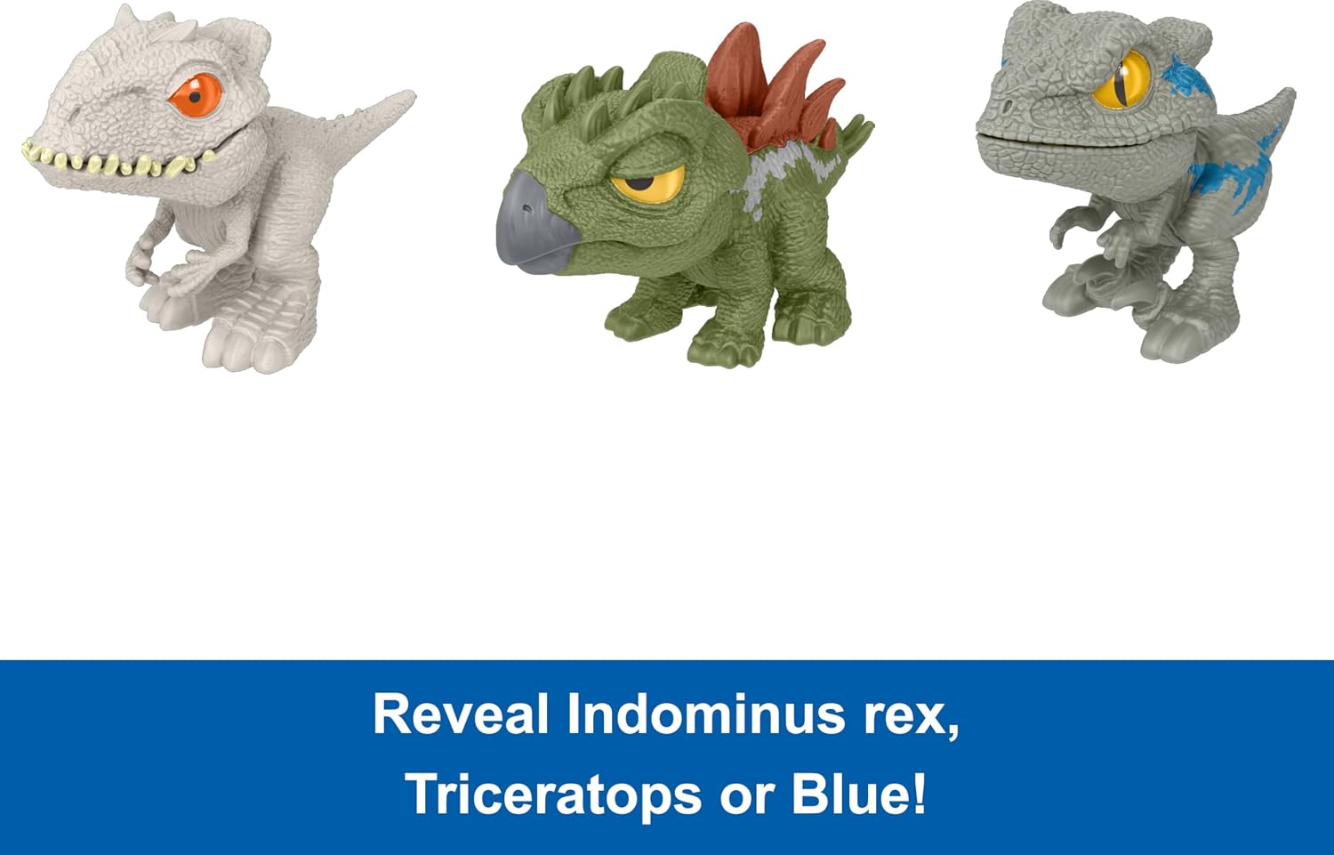 Mattel Jurassic World Crushivores Dilophosaurus HVB29 / HVB32