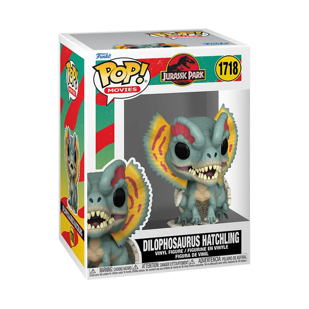 Funko Figure of Dilophosaurus breed 9 cm from Jurassic Park