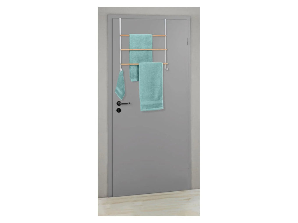 WENKO Towel ladder for the door - WHITE