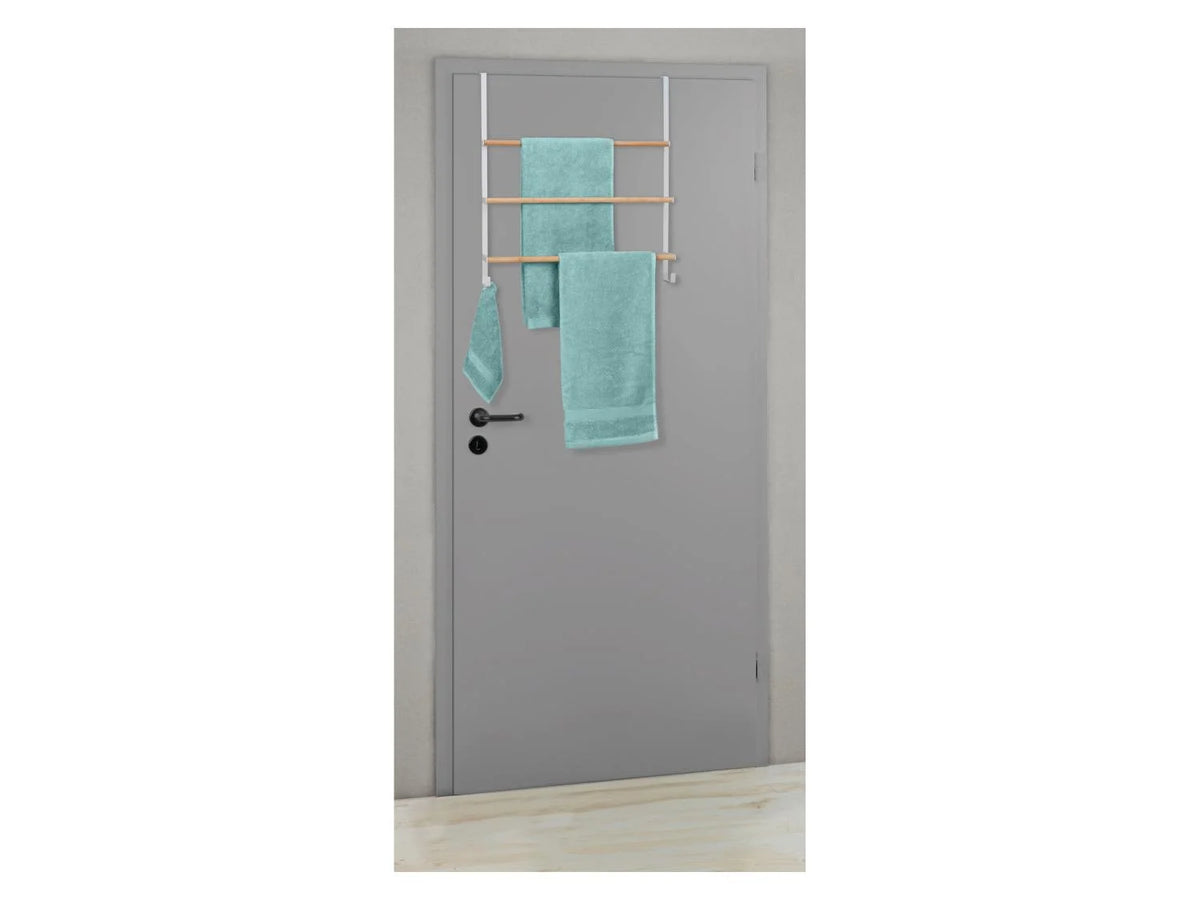WENKO Towel ladder for the door - WHITE