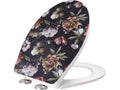 LIVARNO® Duroplast Toilet seat - Flowers Motif