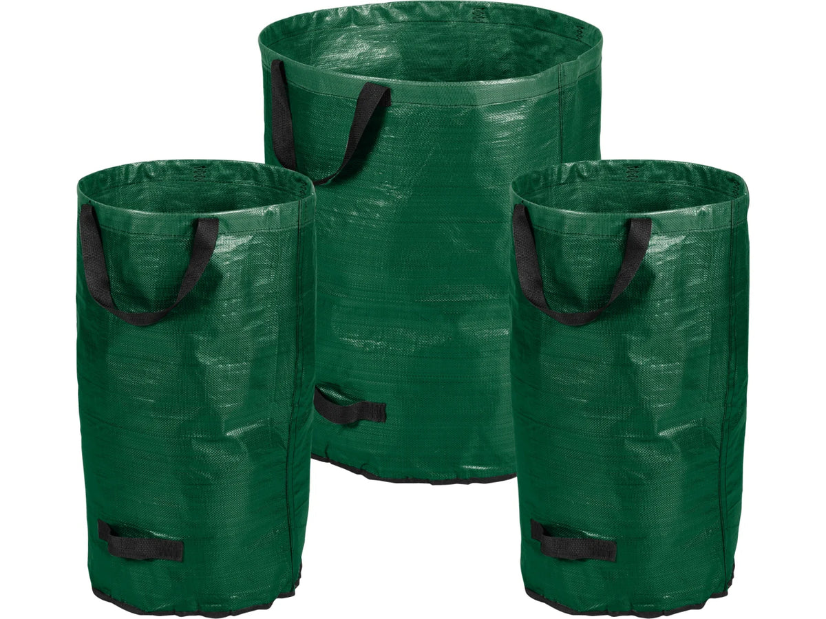 PARKSIDE® Set of 3 Round Garden Waste Bags, Foldable