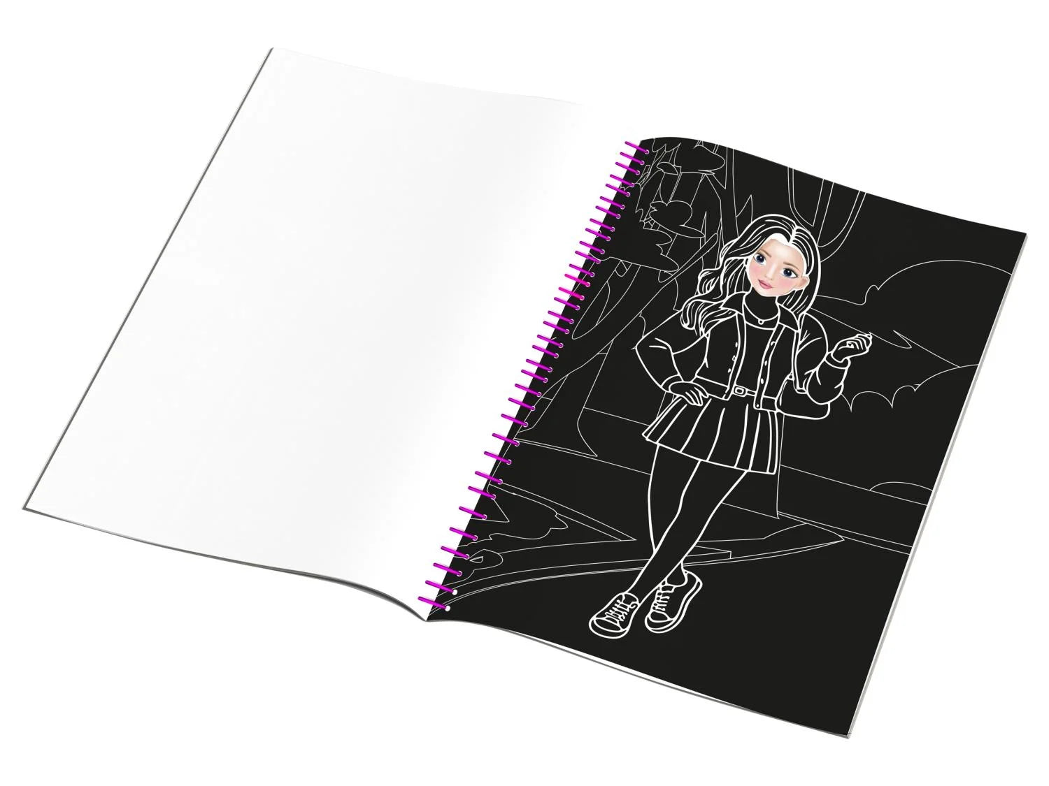 Forever Girlie creative scratch book