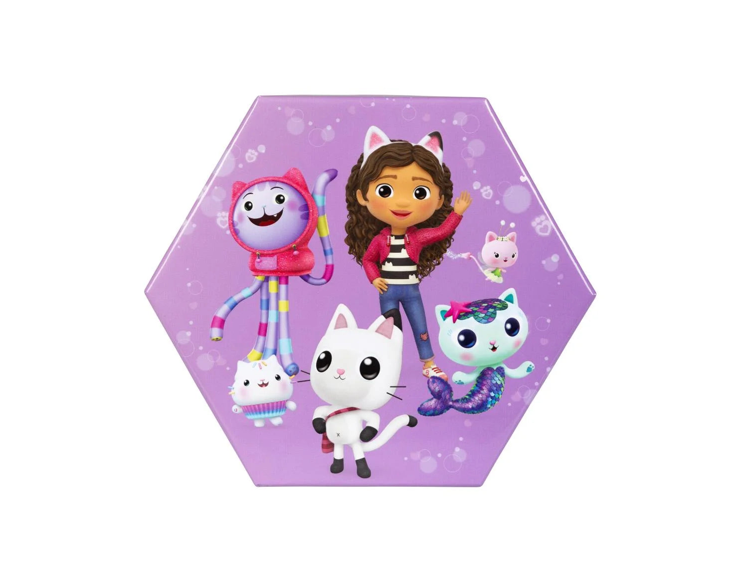 Gabby Dollhouse Hexagon coloring case, 41 pieces (Copy)