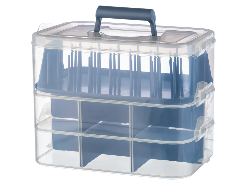 Crelando Sewing accessory box for sewing accessories and sorting