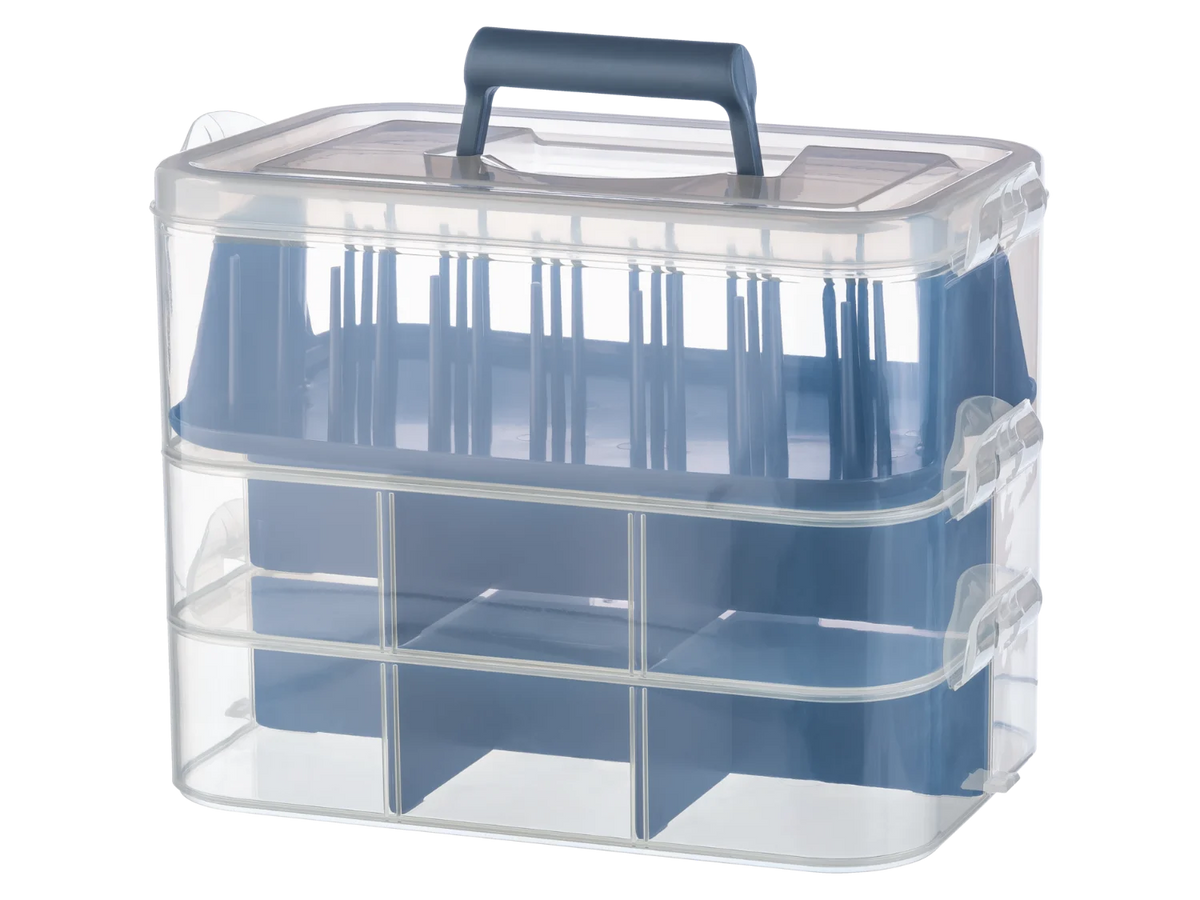 Crelando Sewing accessory box for sewing accessories and sorting