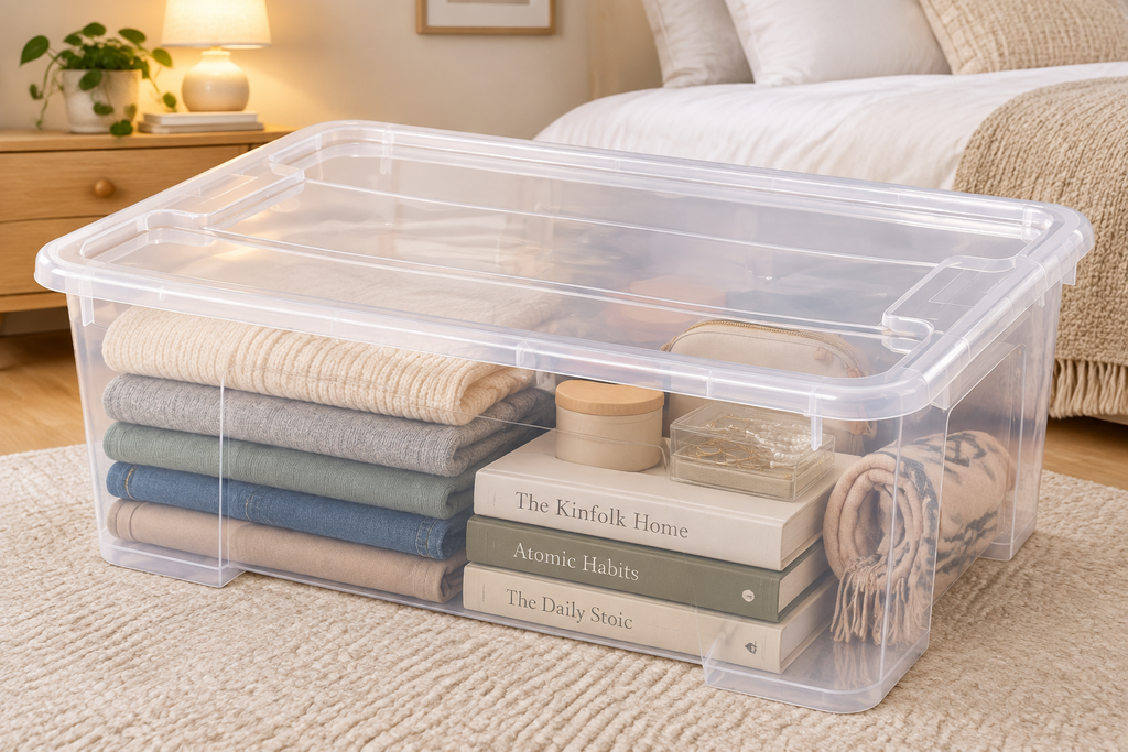 W5 Storage Box with Lid 11 Litters