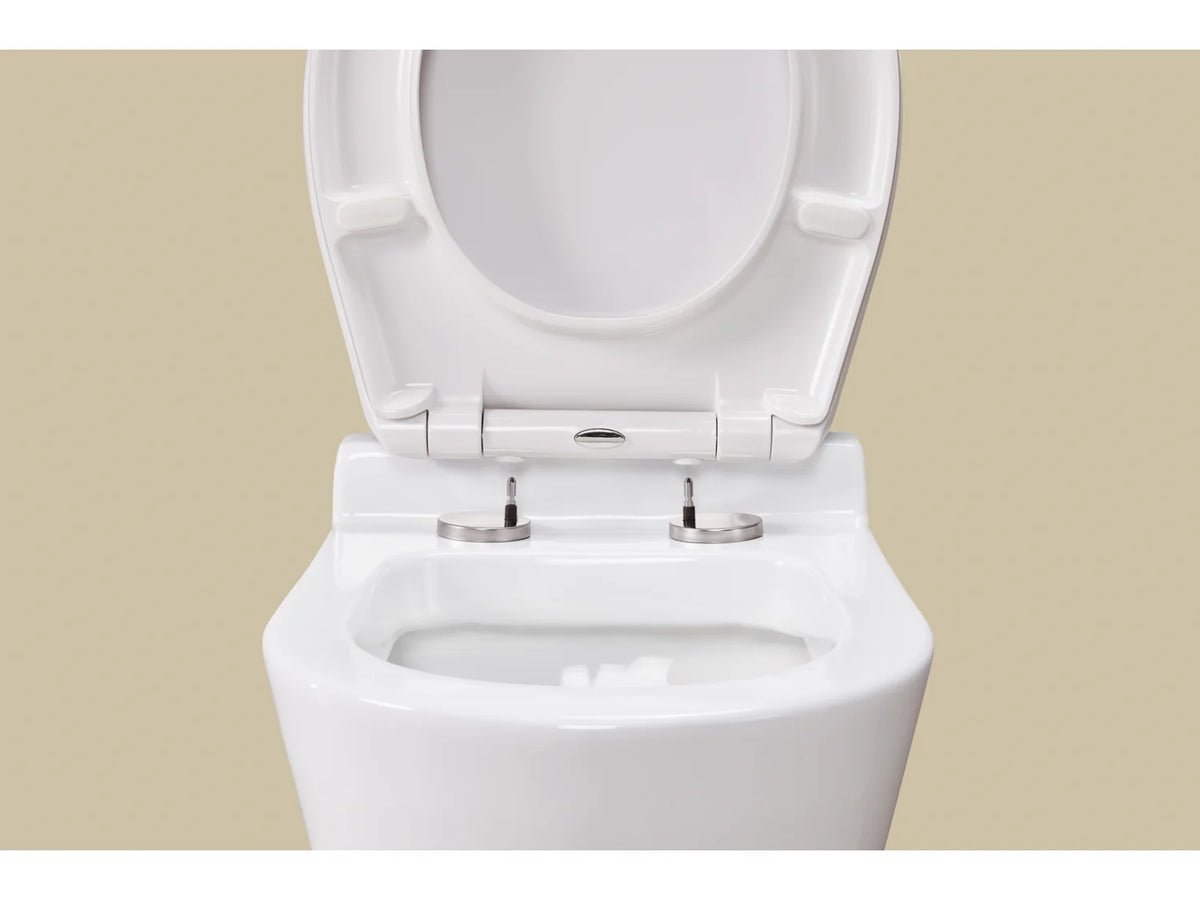 LIVARNO® Duroplast Toilet seat - Flowers Motif