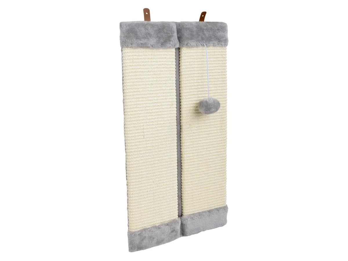 ZOOFARI® Wall corner or Table Leg Scratching Mat for Cats - L 60 x W 32 x H 2.2 cm
