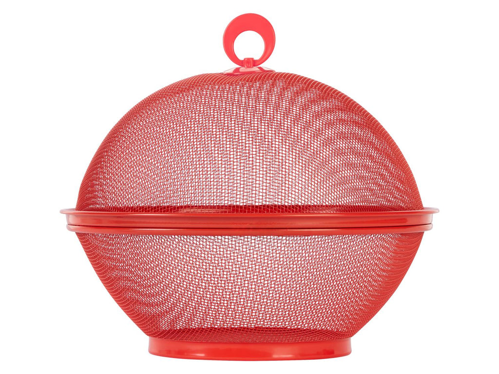 Livarno Wire Mesh Fruit Basket with Lid 27 x 21 CM