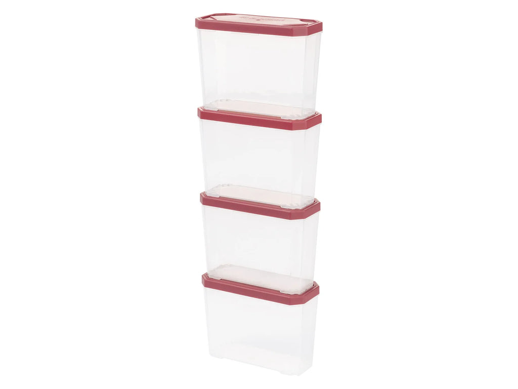PARKSIDE® Small parts set of 4 stackable boxes with separate lid