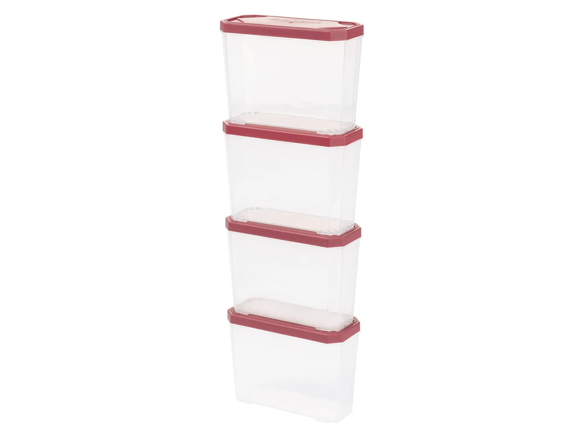 PARKSIDE® Small parts set of 4 stackable boxes with separate lid