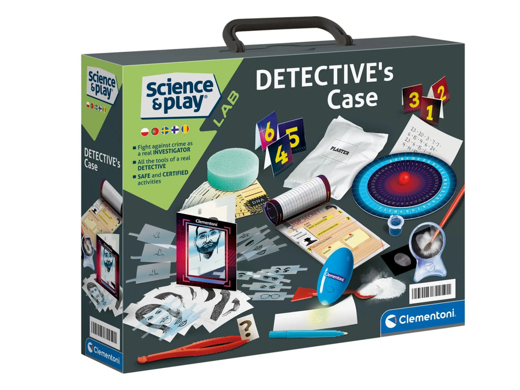 Clementoni Science & Play – Detective Suitcase