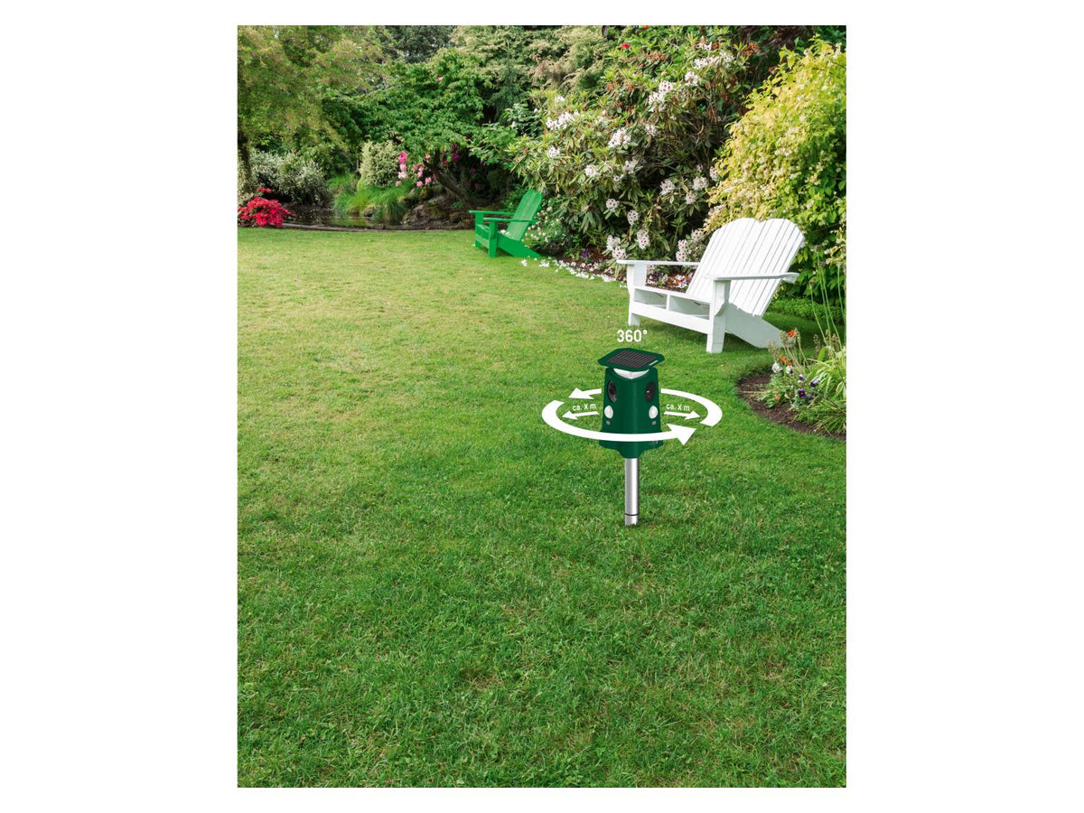 PARKSIDE® Solar Powered Animal Repeller - 360° detection for all types of animals