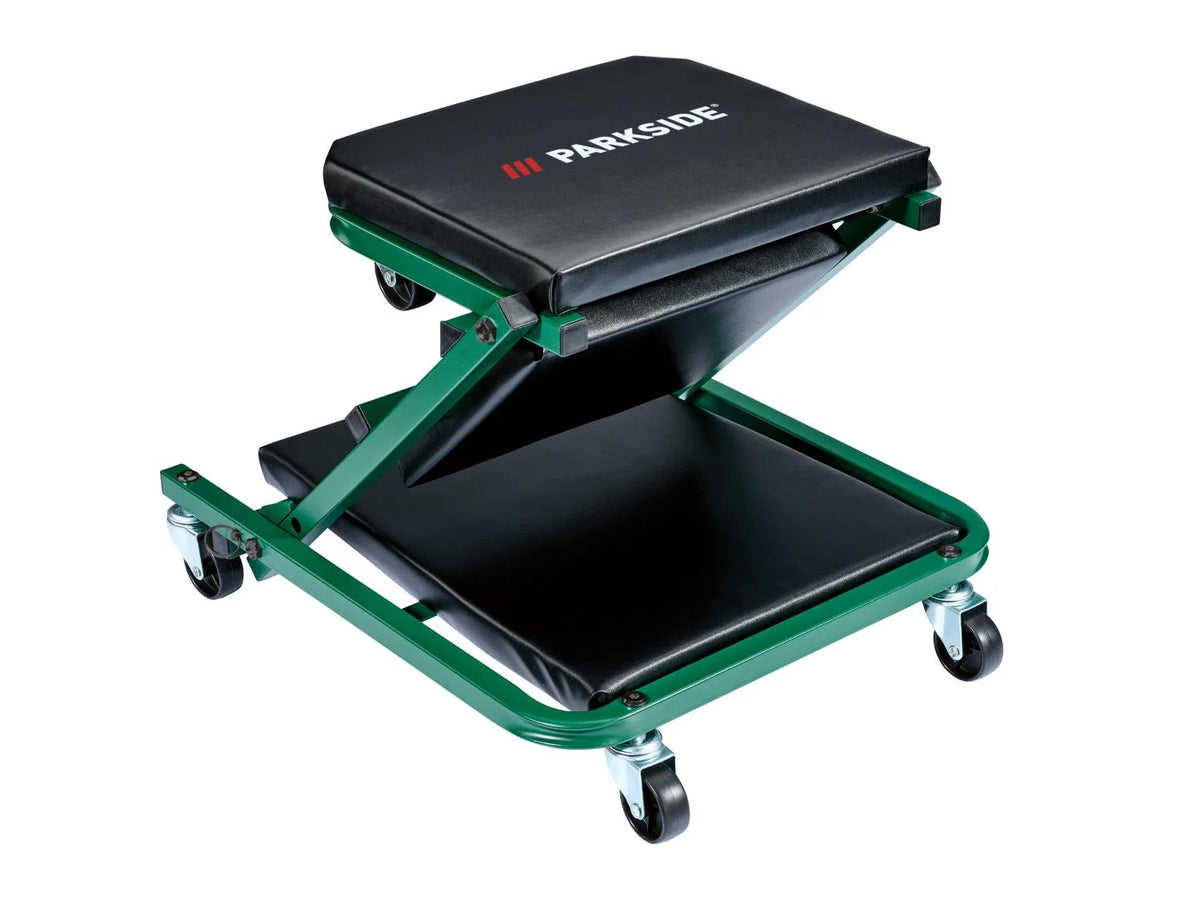 Parkside 2in1 Car Creeper & Stool Roller 150kg Foldable