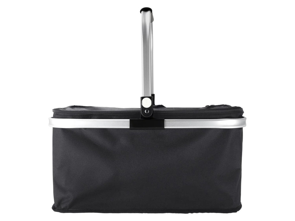 Kaufland Foldable Shopping/Picnic basket - BLACK