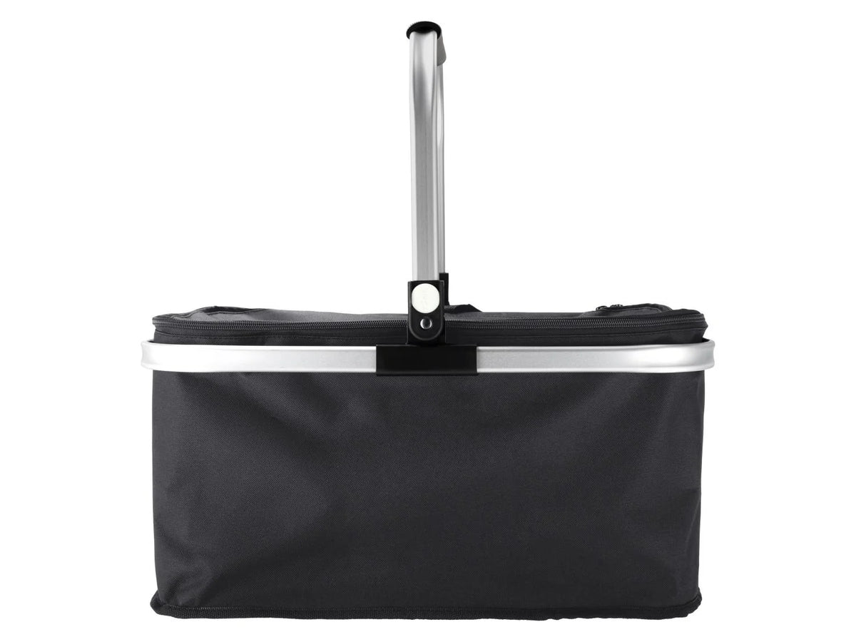 Kaufland Foldable Shopping/Picnic basket - BLACK