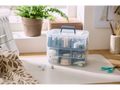 Crelando Sewing accessory box for sewing accessories and sorting