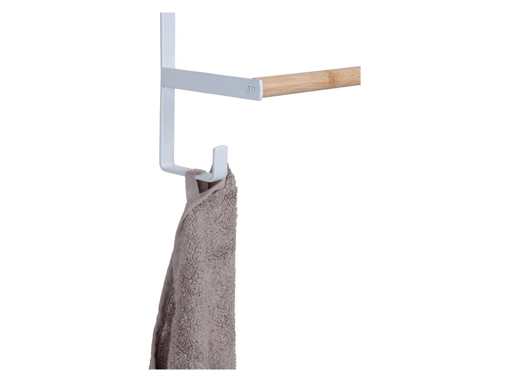 WENKO Towel ladder for the door - WHITE