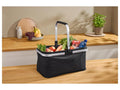 Kaufland Foldable Shopping/Picnic basket - BLACK