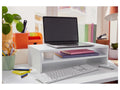 LIVARNO HOME Desktop shelf/monitor stand riser - WHITE