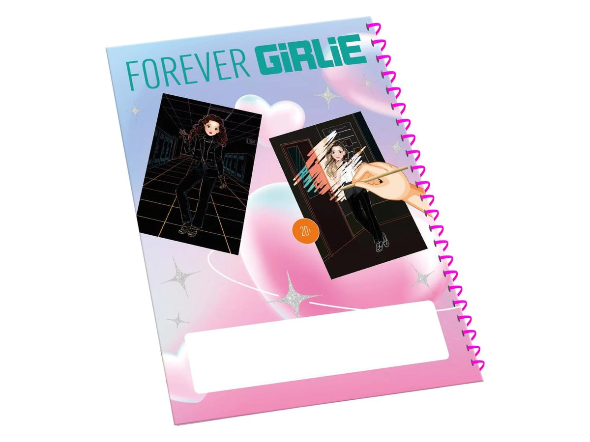 Forever Girlie creative scratch book