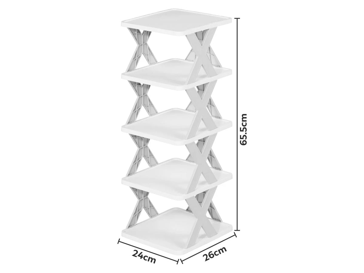 LIVARNO® Shoe rack, 26 x 24 x 65.5 cm