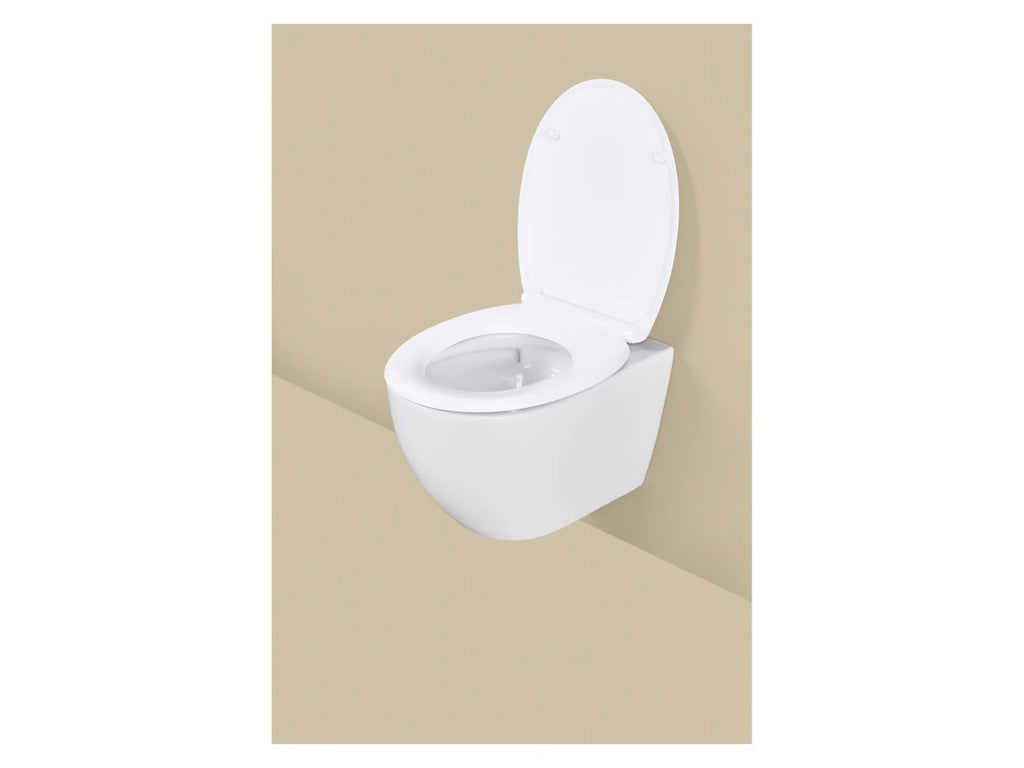 LIVARNO® Duroplast toilet seat - Stones Motif