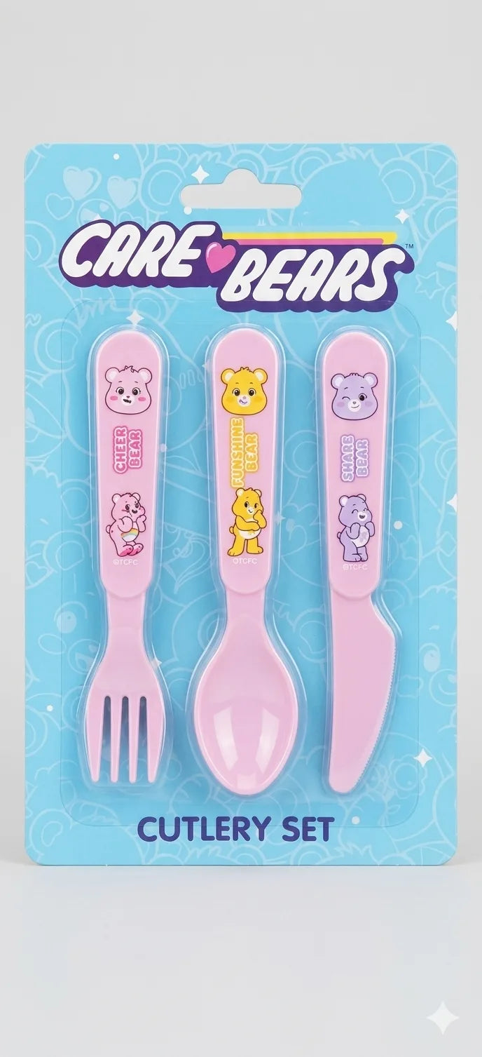 Licensed Character Children’s Cutlery Set – Fork, Spoon & Knife